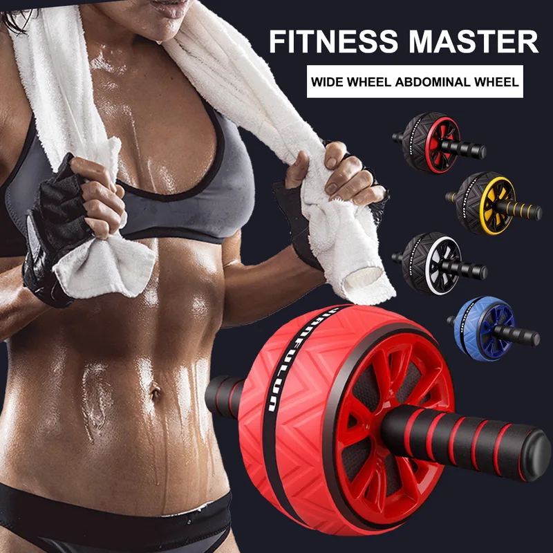 2022 New Ab Roller No Noise Abdominal Wheel Ab Roller Stretch Trainer For Arm Waist Leg Exercise Gym Fitness Equipment - Image 4