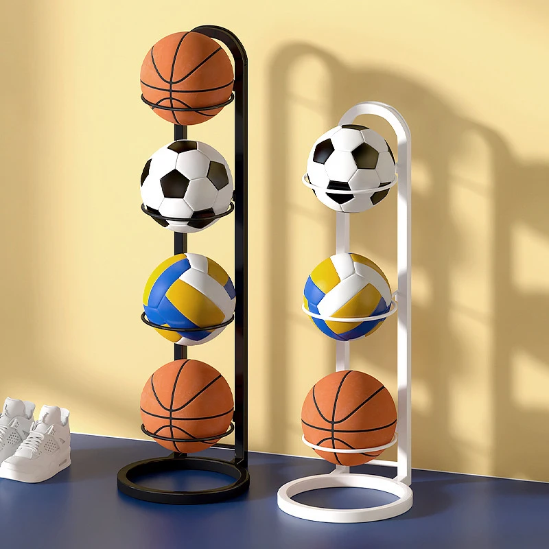Indoor Children Basketball Storage Rack Put Ball Football Storage Basket Placed Rack Kindergarten Volleyball Stand Holder Space - Image 4